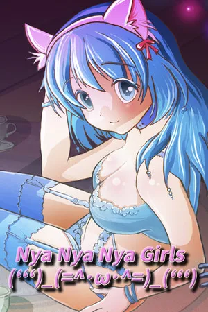 Portada de Nya Nya Nya Girls (ʻʻʻ)_(=^･ω･^=)_(ʻʻʻ)