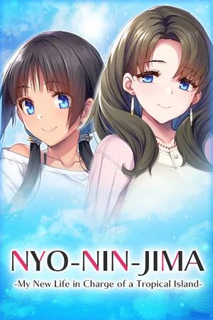 Portada de NYO-NIN-JIMA -My New Life in Charge of a Tropical Island-