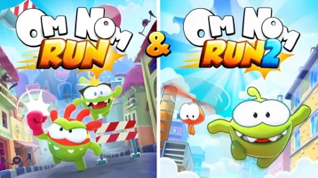 Portada de Om Nom: Run & Om Nom: Run 2