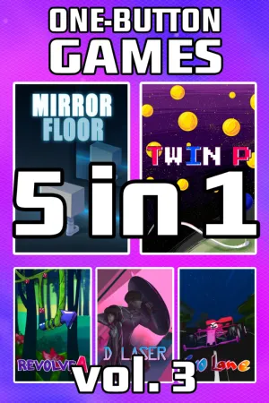 Portada de One Button Games 5-in-1 vol. 3 (Windows)