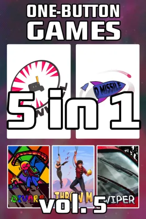 Portada de One Button Games 5-in-1 vol. 5 (Windows)