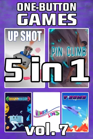 Portada de One Button Games 5-in-1 vol. 7 (Windows)