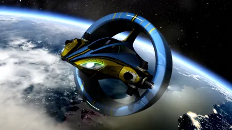 Captura de Orbital Racer