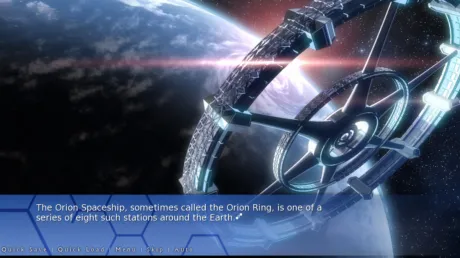 Captura de Orion: A Sci-Fi Visual Novel