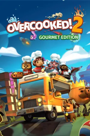 Portada de Overcooked! 2 - Gourmet Edition