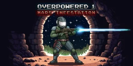 Portada de Overpowered 1 - Mars Infestation