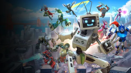 Portada de Override: Mech City Brawl BETA