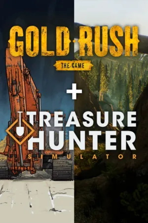 Portada de Pack de Simuladores: Treasure Hunter Simulator y La fiebre del oro [Gold Rush] (PAQUETE DOBLE)