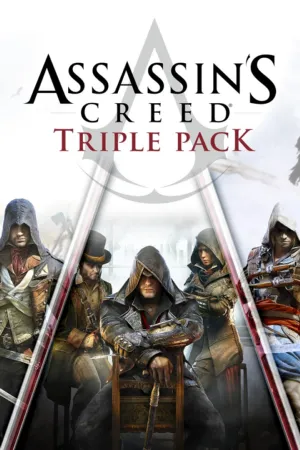 Portada de Pack triple Assassin's Creed: Black Flag, Unity, Syndicate