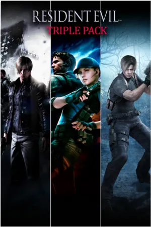 Portada de Pack triple de Resident Evil
