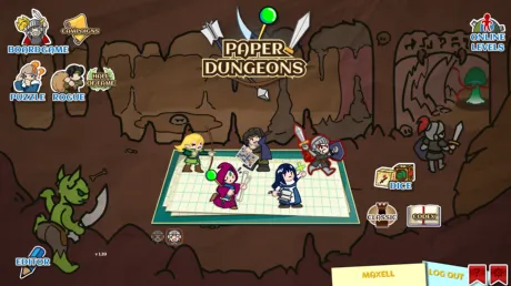 Captura de Paper Dungeons