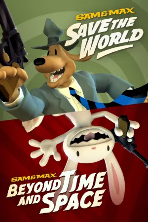Portada de Paquete Sam & Max Save the World + Más allá del tiempo y el espacio