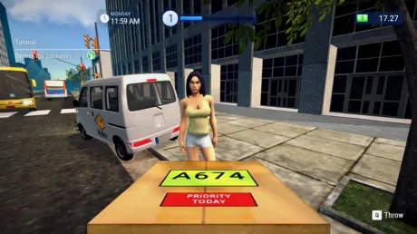 Captura de Parcel Delivery Simulator