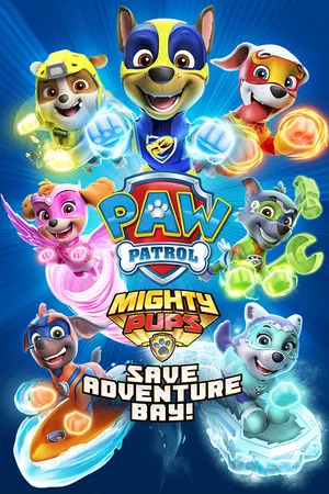 Portada de PAW Patrol Mighty Pups Save Adventure Bay
