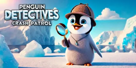 Portada de Penguin Detectives: Crash Patrol