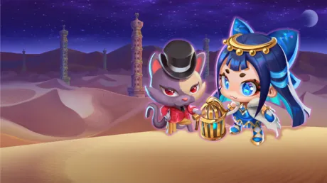 Portada de Persha and the Magic Labyrinth -Arabian Nyaights-
