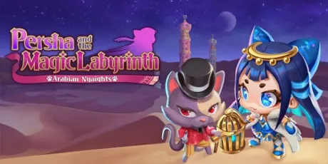 Portada de Persha and the Magic Puzzle -Arabian Nyaights-