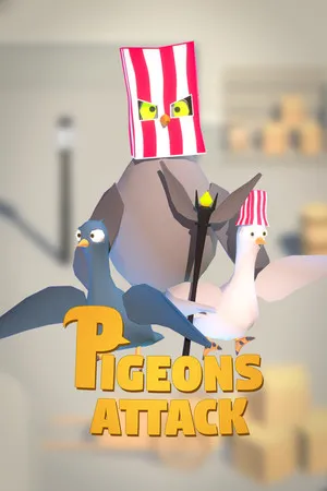 Portada de Pigeons Attack