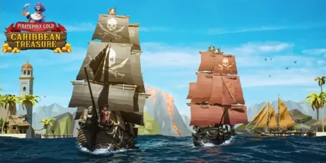 Portada de Piratespoly Gold: Caribbean Treasure
