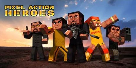Portada de Pixel Action Heroes