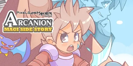 Portada de Pixel Game Maker Series Arcanion Magi Side Story