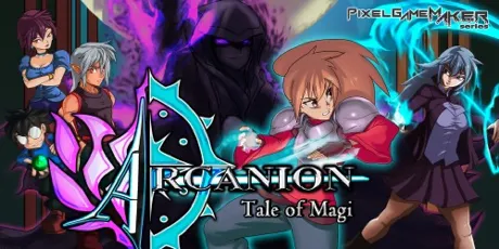 Portada de Pixel Game Maker Series Arcanion: Tale of Magi