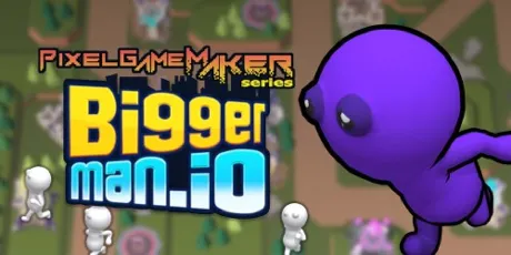 Portada de Pixel Game Maker Series Biggerman.io