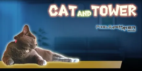 Portada de Pixel Game Maker Series CAT AND TOWER