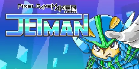 Portada de Pixel Game Maker Series JETMAN