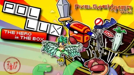 Portada de Pixel Game Maker Series Pollux - Hero in the box