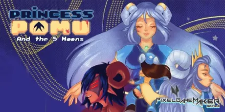 Portada de Pixel Game Maker Series Princess Pomu and the 5 Moons