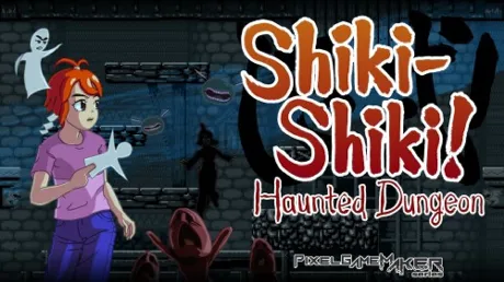 Portada de Pixel Game Maker Series Shiki-Shiki! Haunted Dungeon