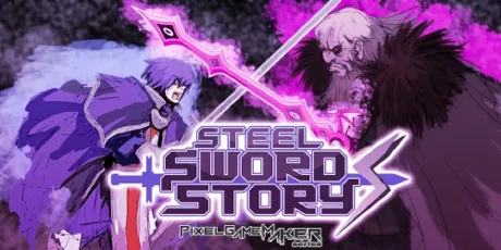 Portada de Pixel Game Maker Series Steel Sword Story S