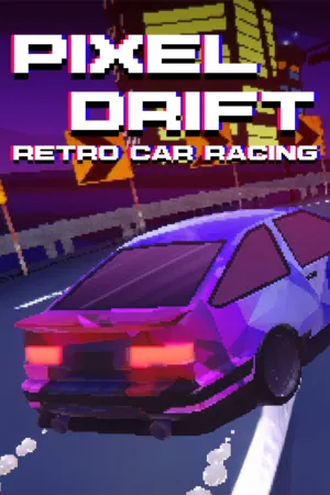 Portada de Pixel Retro Drift - Arcade Car Racing