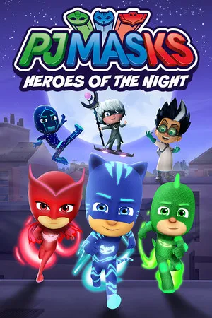 Portada de PJ MASKS: HÉROES DE LA NOCHE