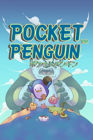 Portada de Pocket Penguin DX ( ポケットペンギン): A Retro Style Adventure