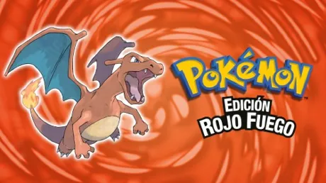 Portada de Pokémon Edición Rojo Fuego