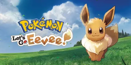 Portada de Pokémon: Let's Go, Eevee!