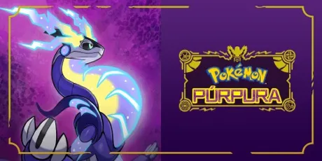 Portada de Pokémon Púrpura