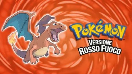 Portada de Pokémon Versione Rosso Fuoco