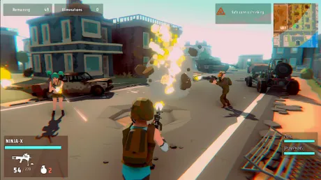Captura de Polygon Bit Battle Royale