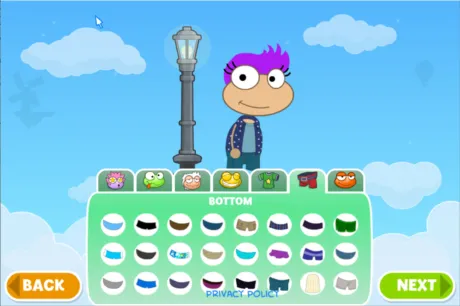 Captura de Poptropica