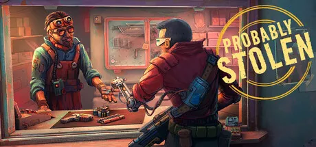 Portada de Probably Stolen - Cyberpunk Shopkeeper Sim