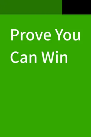 Portada de Prove You Can Win