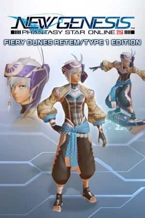 Portada de PSO2:NGS - Fiery Dunes Retem/Type 1 Edition