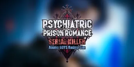 Portada de Psychiatric Prison Romance: Serial Killer Anime Boys Dating Sim