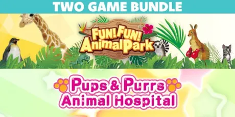 Portada de Pups & Purrs Animal Hospital and Fun! Fun! Animal Park