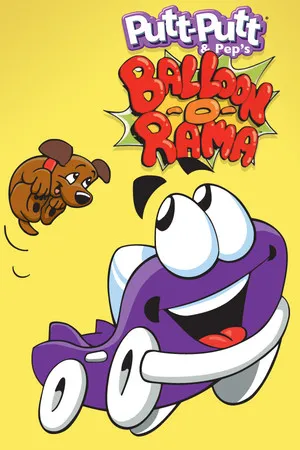 Portada de Putt-Putt and Pep's Balloon-o-Rama