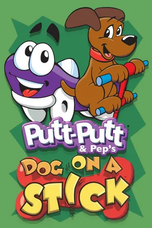 Portada de Putt-Putt and Pep's Dog on a Stick