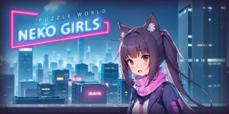 Portada de Puzzle World: Neko Girls